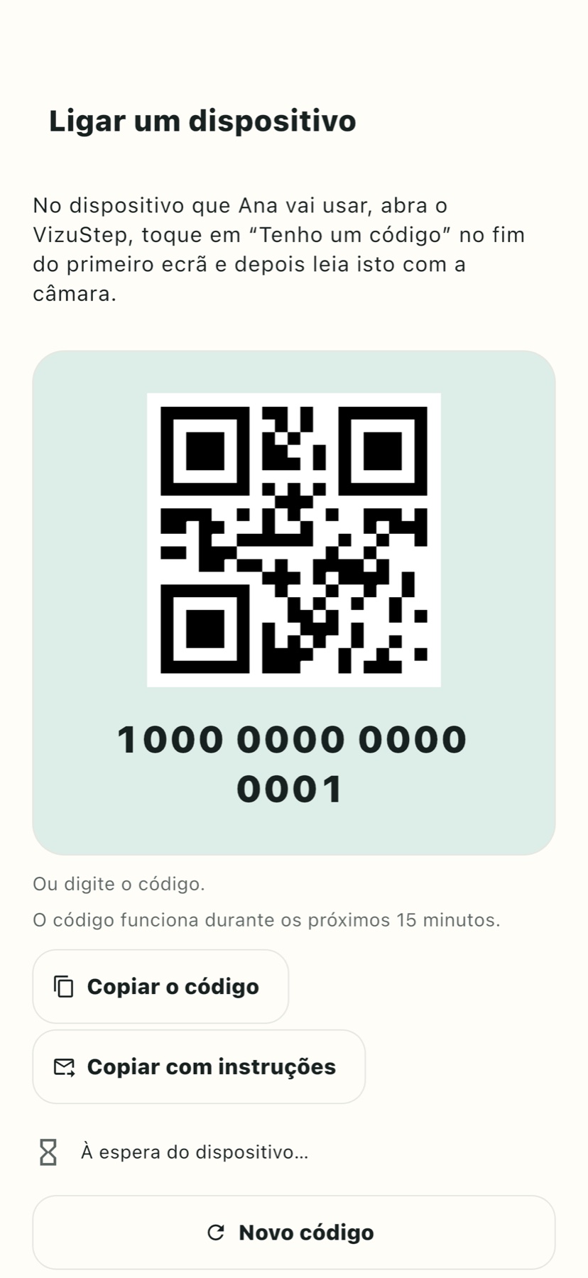 Permita que uma pessoa planeie enquanto outra segue os cartões no seu próprio telemóvel ou tablet.